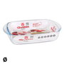 Quttin Fuente Rectangular de Vidrio 39x24cm