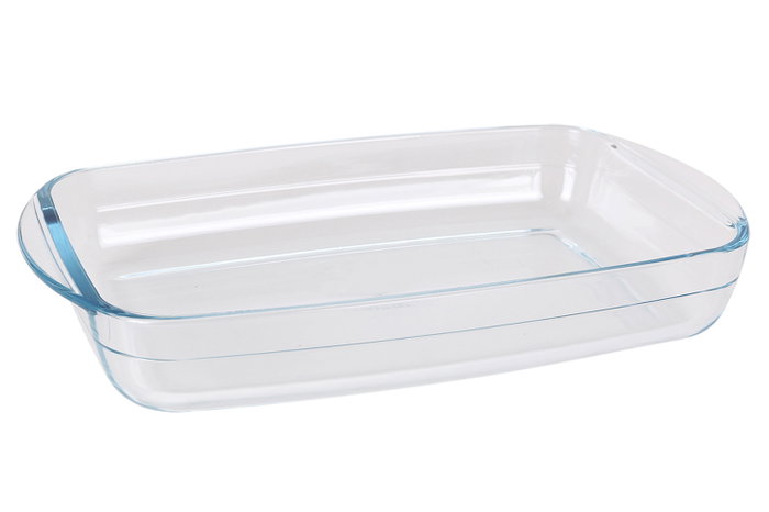 Quttin Fuente Vidrio Rectangular 40 cm x 26.5 cm 5 L (6 Unidades)