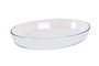 Quttin Fuente Vidrio Oval 35 cm x 24 cm 3.4L (6 Unidades)