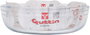 Quttin Fuente Vidrio Oval 35 cm x 24 cm 3.4L (6 Unidades)