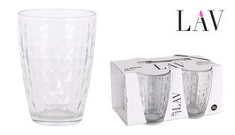 Set de Vasos LAV Artemis 415 ml 340 ml 415 ml (4 Unidades)