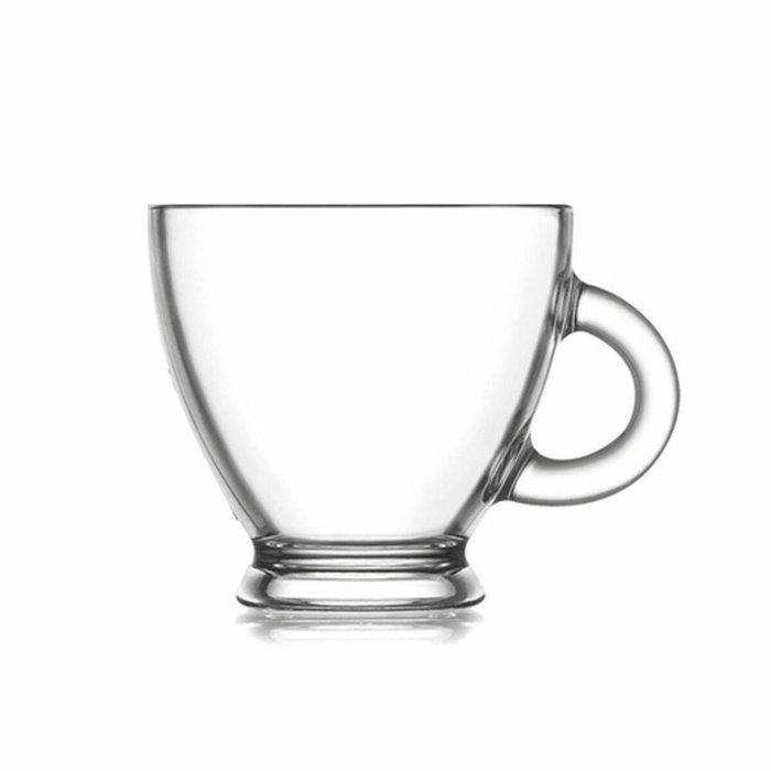 LAV Set de 6 Tazas de Espresso con Asa Roma 95cc