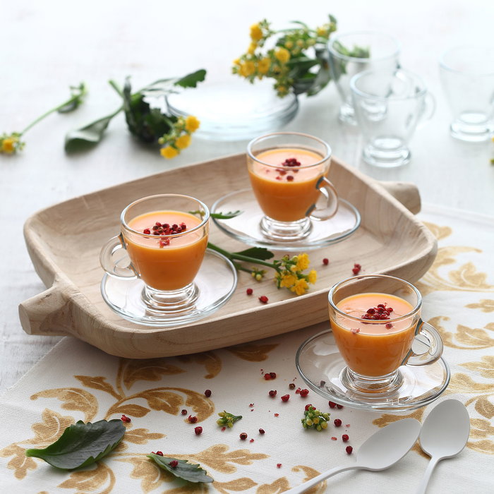 Lav Set 6 Tazas con Asa 95 cc Espresso | Material Cerámica | Colección Taza Lav | Medidas 8x6.5x6.5 cm (12 Cajas)