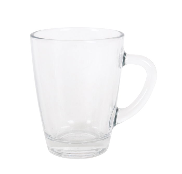 Lav - Set de 6 Vasos con Asa "Vega", Capacidad 250 cc / 250 ml - Colección Vega, Referencia VEG412F (8 Cajas)
