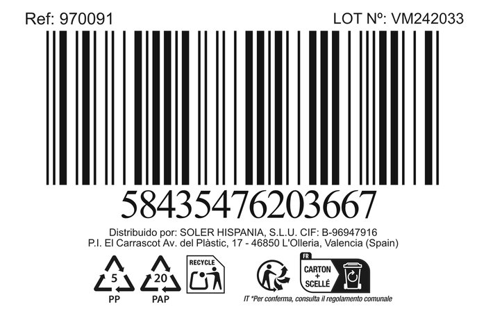 Privilege Taza con Asa de Metal 10 cm, Capacidad 1/4 de Litro (Qt), 10.2 cm de Alto, 14 cm de Ancho, 9.9 cm de Diámetro (36 Unidades)