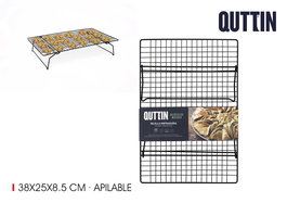 Quttin Rejilla Enfriadora Apilable 38x25x8.5 cm (12 Unidades)