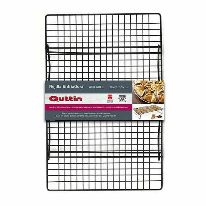 Quttin Rejilla de Enfriamiento Apilable 38x25x8.5 cm (Pack de 12) Quttin Rejilla de Enfriamiento Apilable 38x25x8.5 cm (Pack de 12)