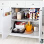 Confortime Organizador de puerta de cocina Colección White 34 x 12 x 22 cm (12 Unidades)