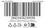 Quttin Fiambrera Rectangular de 2 Compartimentos, 1 Litro (Pack de 6)