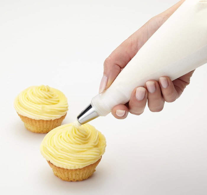 Privilege Manga Pastelera con 7 Boquillas - 20 cm (24 Unidades)