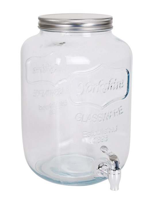 La Mediterranea Tarro Dispensador con Grifo Mediterran 8L (Pack de 4 unidades)