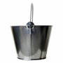 Inde Cubo Metal Galvanizado con Abridor (12 Unidades) 6000cc