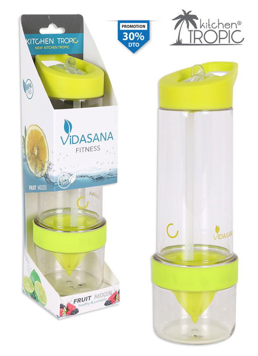 Inde Bidon Mezclador Frutas Y Líquido 8 cm x 25 cm x 9 cm (2 Unidades) Inde Bidon Mezclador Frutas Y Líquido 8 cm x 25 cm x 9 cm (2 Unidades)