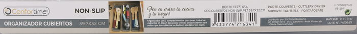 Confortime Org.Cubiertos Non-Slip Pet 39x32x5 cm (12 Unidades)
