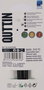 Quttin Espumadera de Nylon Negra 30x9,5 cm (Pack de 24)