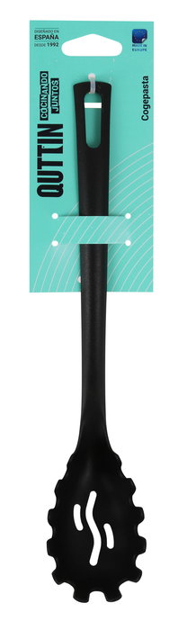 Inde Cogepasta de Nylon Negra 29x5.5 cm Quttin - Recoge Pasta o Espaguetis (24 Unidades)