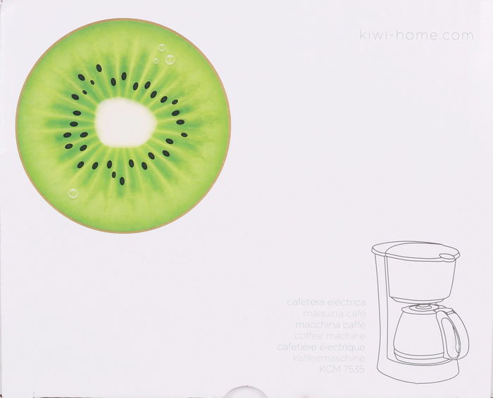 Kiwi Cafetera Americana 0.65L 650W