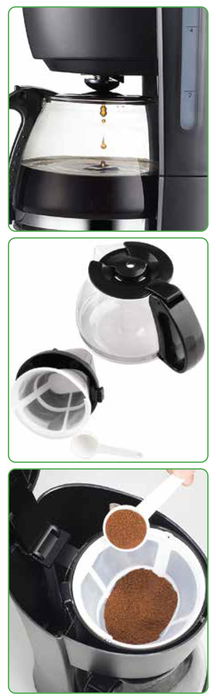 Kiwi Cafetera Americana 0.65L 650W