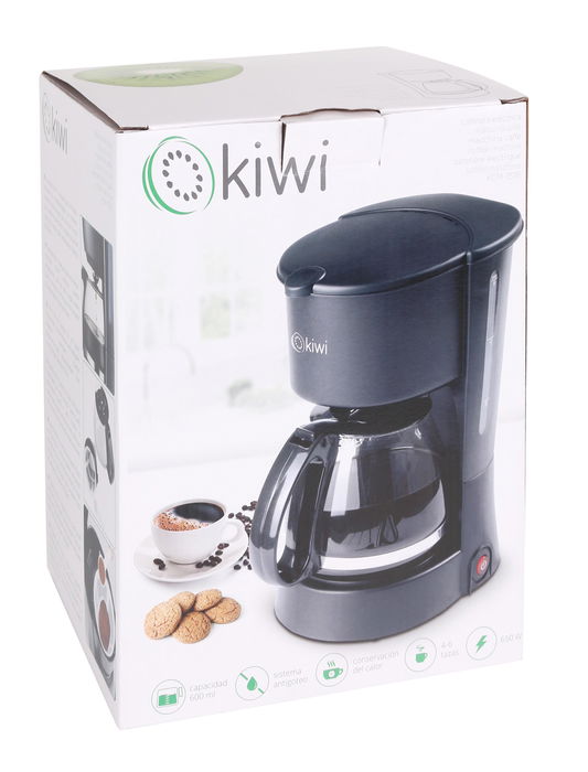 Kiwi Cafetera Americana 0.65L 650W