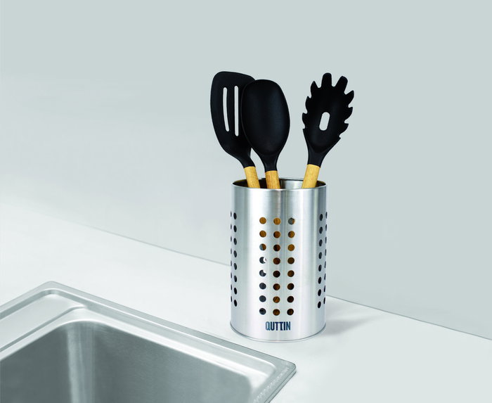 Quttin Bote Utensilios Inox 12x18 cm (12 Unidades)