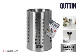 Quttin Bote Utensilios Inox 12x18 cm (12 Unidades)