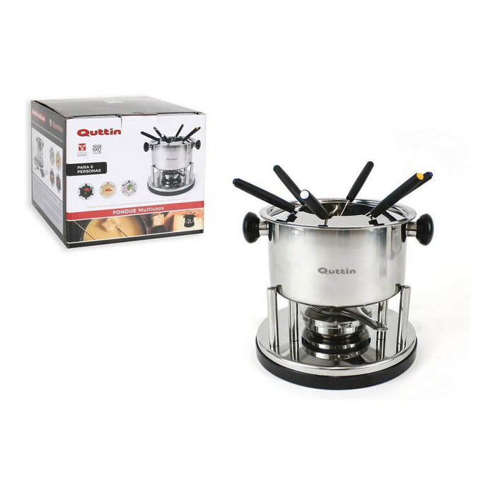 Quttin Fondue Multiusos 2L para 6 Personas Quttin Fondue Multiusos 2L para 6 Personas