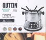 Quttin Fondue Multiusos 2L para 6 Personas (6 Unidades)