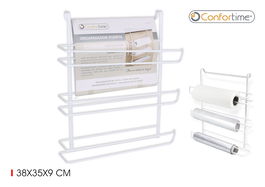 Confortime Organizador de Puerta de Cocina 38 x 35 x 9 cm (8 Unidades)