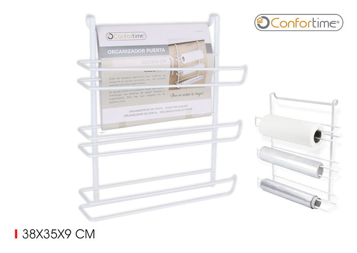 Confortime Organizador de Puerta de Cocina 38 x 35 x 9 cm (8 Unidades) Confortime Organizador de Puerta de Cocina 38 x 35 x 9 cm (8 Unidades)