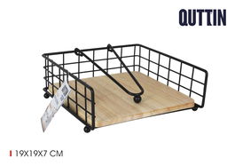 Confortime Servilletero Rustic 19x19x7 cm (12 Unidades)