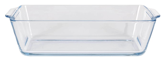 Quttin Fuente Vidrio Rectangular 23 x 10 cm 825 cc (6 Unidades)