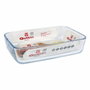 Quttin Fuente Rectangular de Vidrio Qutti 925cc 20x13cm