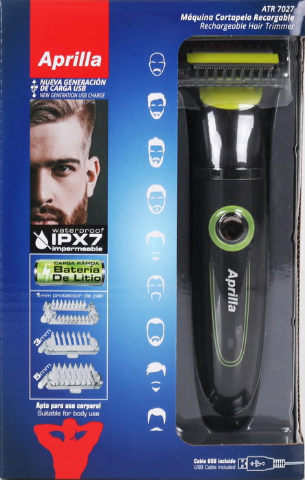 Aprilla Máquina corta pelo recargable