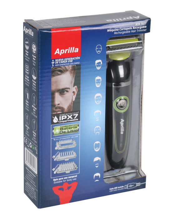 Aprilla Máquina corta pelo recargable
