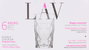 LAV Set 6 Vasos Keops, 460 cc, Vidrio, Dimensiones: 25.1 cm Largo x 17.2 cm Ancho x 14.8 cm Alto (8 Cajas)