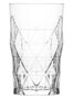 LAV Set 6 Vasos Keops, 460 cc, Vidrio, Dimensiones: 25.1 cm Largo x 17.2 cm Ancho x 14.8 cm Alto (8 Cajas)