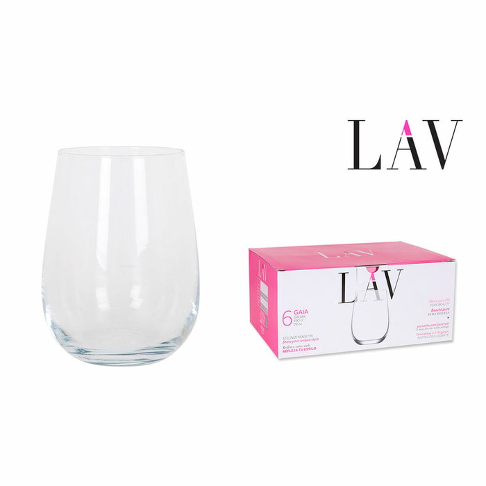 LAV Set de 6 Vasos Gaia de 590 cc