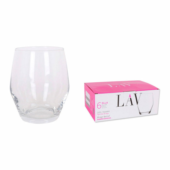 LAV Set de 6 vasos Ella 370 ml