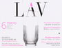 Lav Set 6 Vasos Tokyo 395 cc (8 Cajas)
