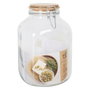 Borgonovo Tarro Hermético Primizie 4.25L con Tapa de Bambú (6 Unidades)
