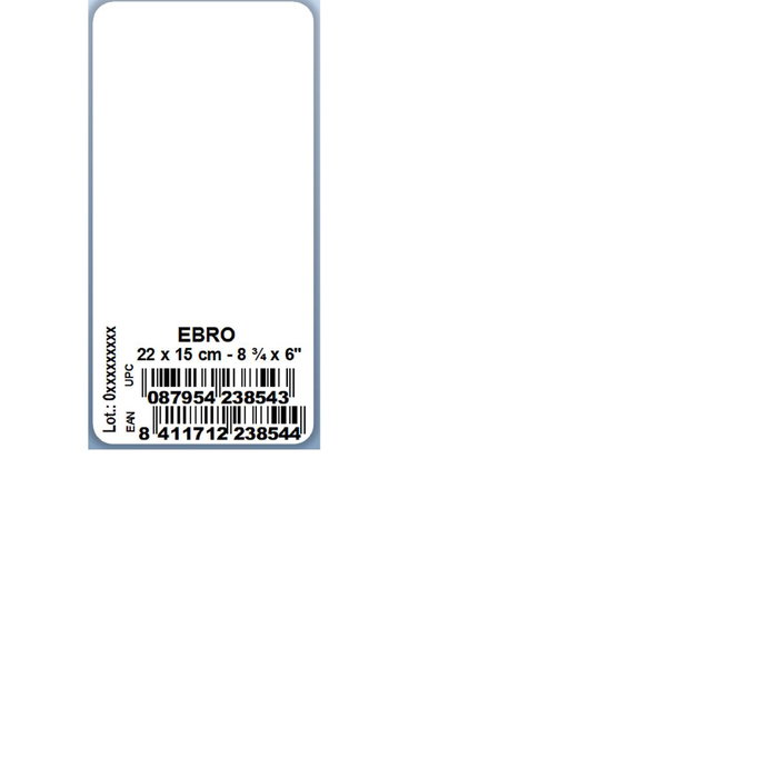 Fuente Oval Opal Ebro Bormioli Rocco 22 cm