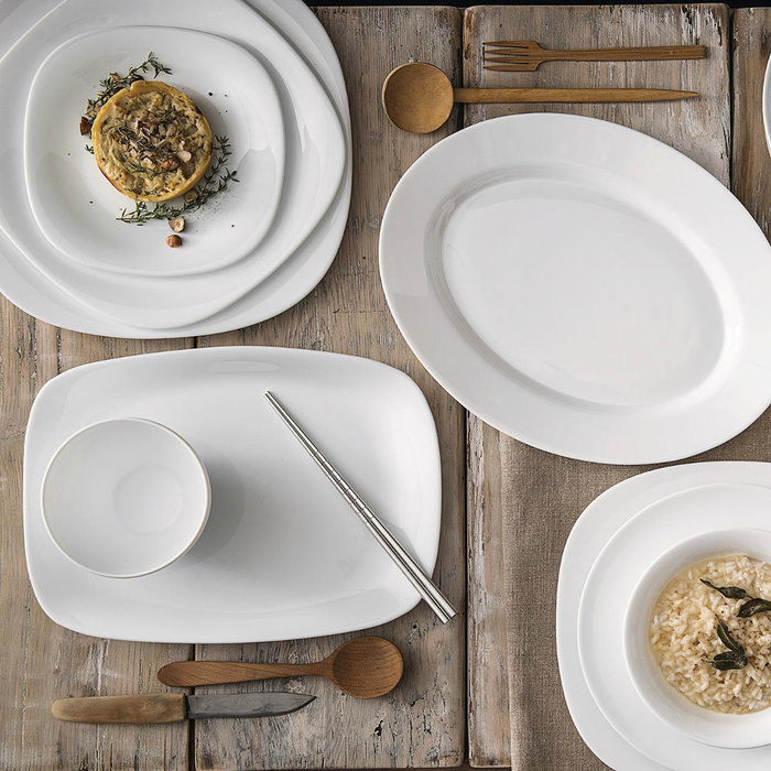 Bormioli Plato Rectangular Parma 20x28 cm (24 Unidades)