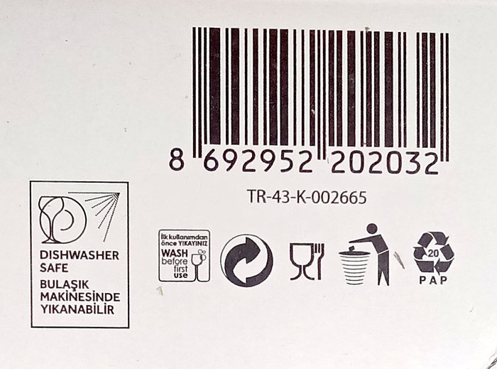 LAV Set de 2 Ensaladeras con Tapa Tokyo, 880 ml (17 cm de diámetro x 6.3 cm de alto) para Ensaladas o Postres (6 Cajas)