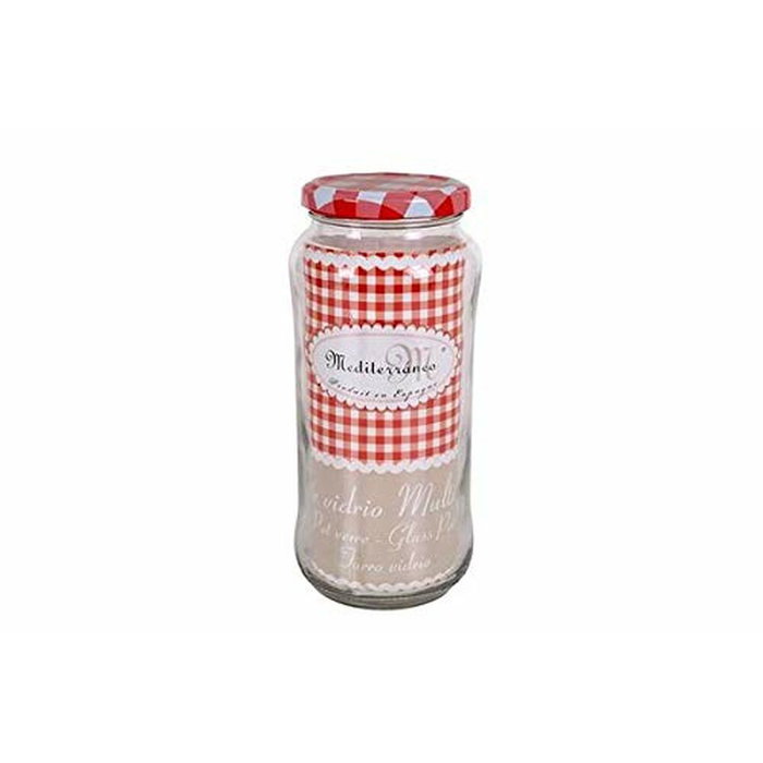 Mediterraneo Bote de Vidrio 250cc con Tapa B250