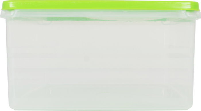 Inde Fiambrera Rectangular 8 Litros 36 x 24.5 x 13 cm Color Surtido (6 Unidades)