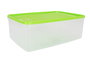 Inde Fiambrera Rectangular 8 Litros 36 x 24.5 x 13 cm Color Surtido (6 Unidades)