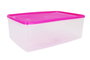 Inde Fiambrera Rectangular 8 Litros 36 x 24.5 x 13 cm Color Surtido (6 Unidades)