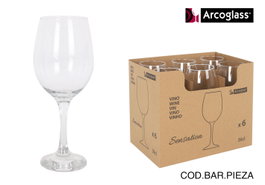 Inde Copa Vidrio 36cl Arcoglass Sensat - Ø6.5x20.1cm (24 Unidades)