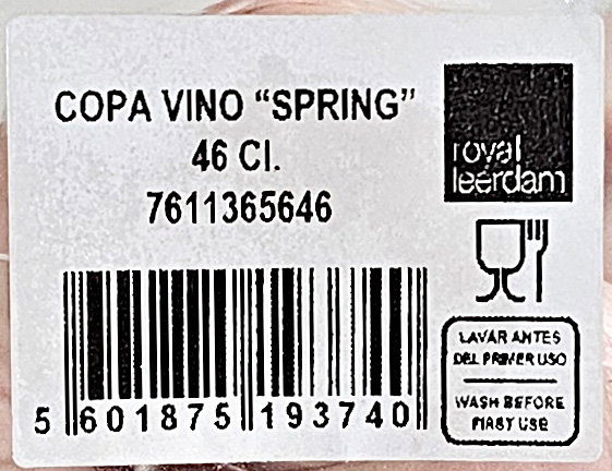 Royal Leerdam Copa de Vino Spring 46 cl (6 Unidades)