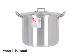 Inde Olla con Tapa de Aluminio 22 cm 6 Lt (4 Unidades)
